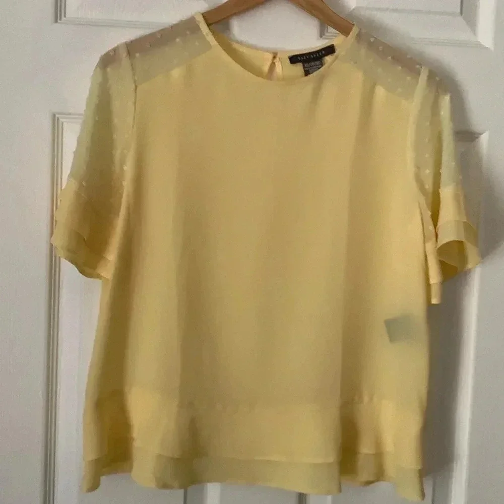 Suzy Shier Yellow Sz  XS - Picture 2 of 8